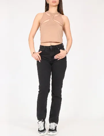Top Bershka, crem