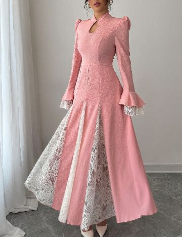 Rochie lunga SHEIN, roz