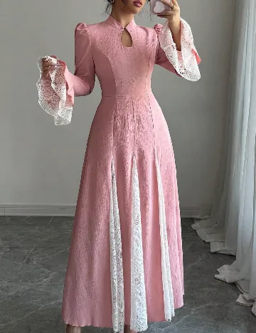 Rochie lunga SHEIN, roz