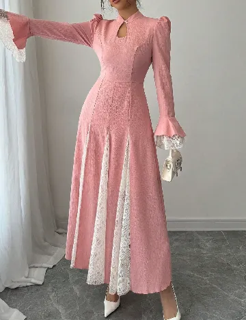 Rochie lunga SHEIN, roz