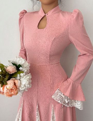 Rochie lunga SHEIN, roz