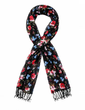 Esarfa Zara, negru