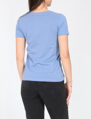 Tricou Pull&Bear, albastru