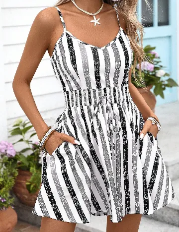 Salopeta SHEIN, mix culori