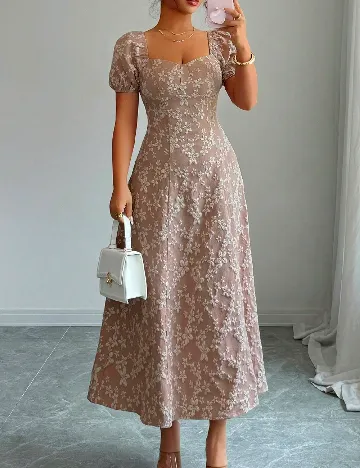 Rochie lunga SHEIN, maro