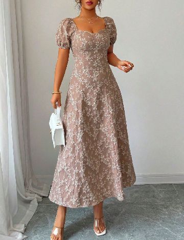 Rochie lunga SHEIN, maro