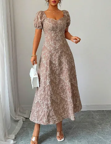 Rochie lunga SHEIN, maro