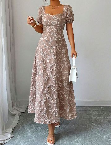 Rochie lunga SHEIN, maro