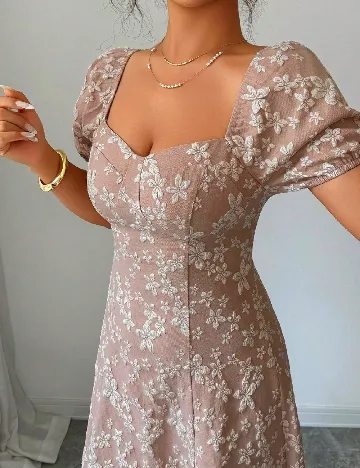 Rochie lunga SHEIN, maro