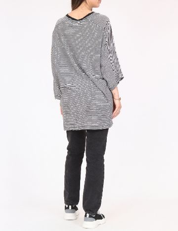 Bluza Zara, alb/negru