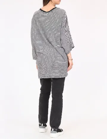 Bluza Zara, alb/negru