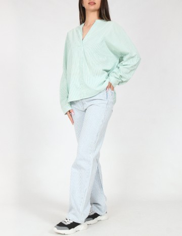 Camasa Pull&Bear, verde