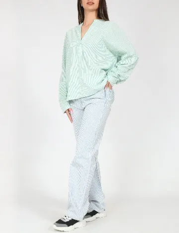 Camasa Pull&Bear, verde