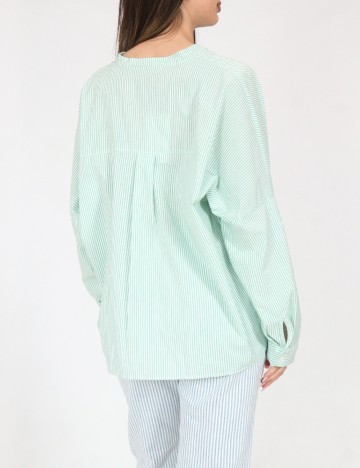 Camasa Pull&Bear, verde