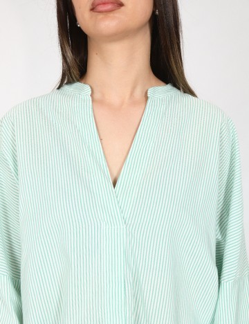Camasa Pull&Bear, verde