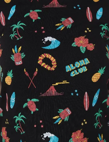 Tricou Pull&Bear, negru
