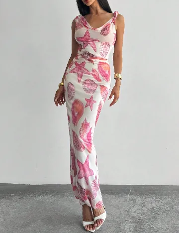 Rochie lunga SHEIN, roz