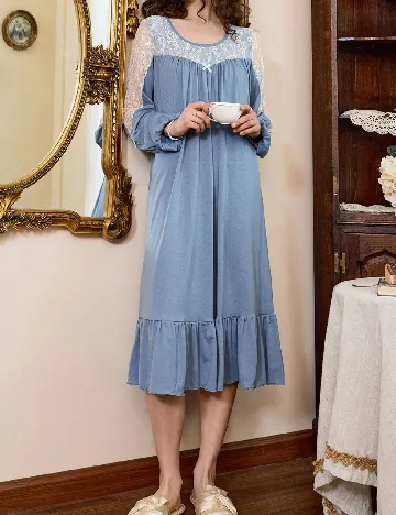 Rochie de noapte SHEIN, albastru