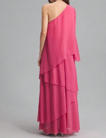 Rochie lunga Ontre, roz