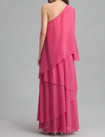 Rochie lunga Ontre, roz