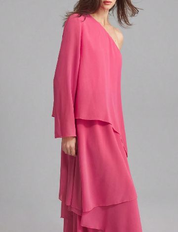 Rochie lunga Ontre, roz