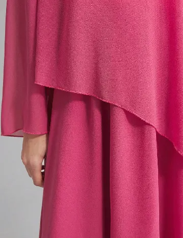 Rochie lunga Ontre, roz