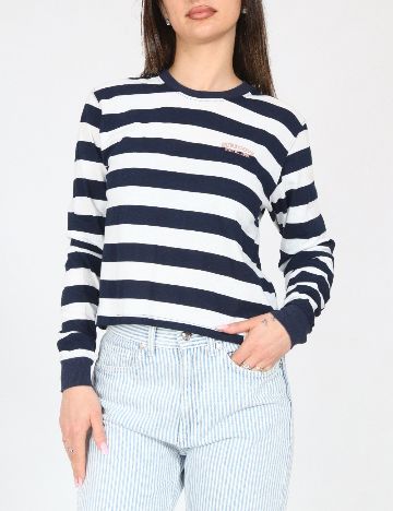 Bluza Pull&Bear, bleumarin