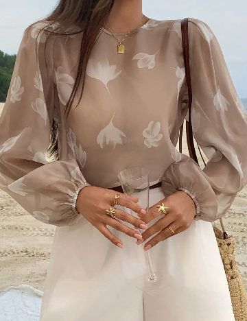 Bluza Dazy, maro
