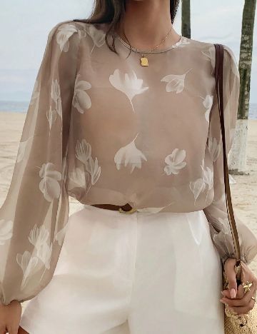 Bluza Dazy, maro