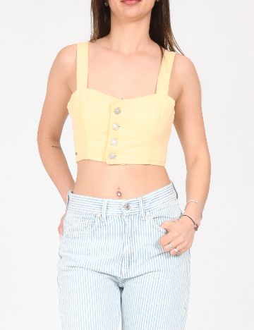 Top Pull&Bear, galben