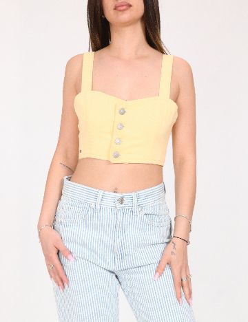 Top Pull&Bear, galben