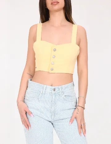 Top Pull&Bear, galben