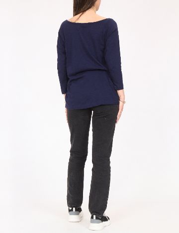 Bluza Pull&Bear, albastru