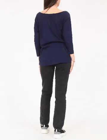 Bluza Pull&Bear, albastru