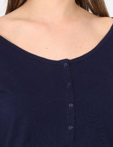 Bluza Pull&Bear, albastru