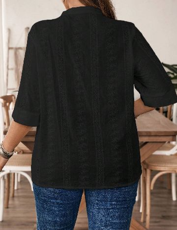 Camasa Emery Rose Curve, negru