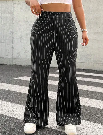 Pantaloni SHEIN CURVE, negru
