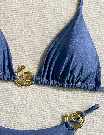 Costum de baie SHEIN, albastru