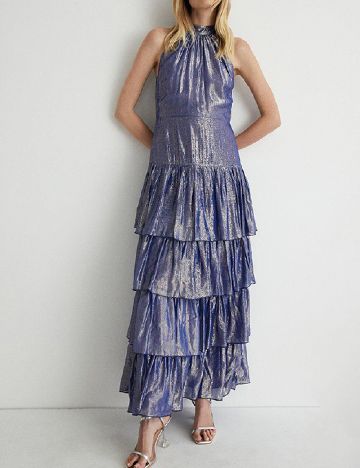 Rochie lunga WAREHOUSE, mov