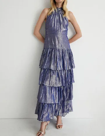 Rochie lunga WAREHOUSE, mov