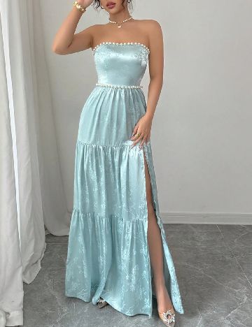 Rochie lunga SHEIN, turcoaz