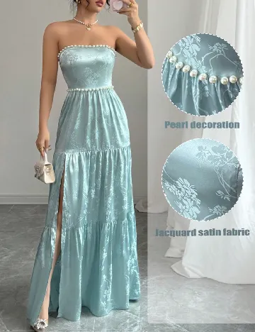 Rochie lunga SHEIN, turcoaz