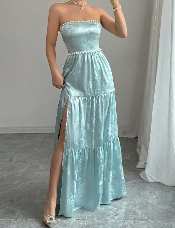 Rochie lunga SHEIN, turcoaz