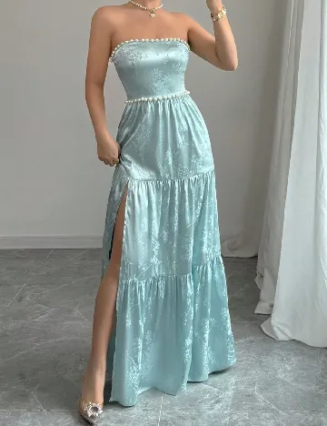 Rochie lunga SHEIN, turcoaz