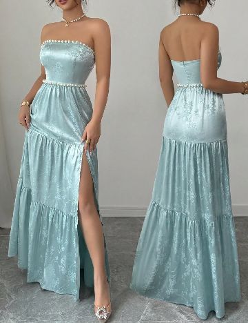 Rochie lunga SHEIN, turcoaz