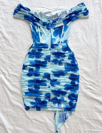 Rochie scurta SHEIN, albastru