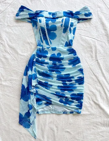 Rochie scurta SHEIN, albastru