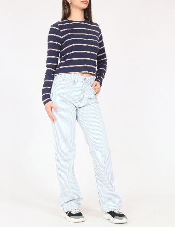 Bluza Pull&Bear, bleumarin