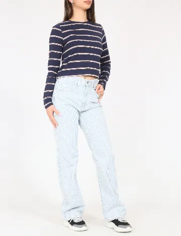 Bluza Pull&Bear, bleumarin