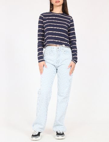 Bluza Pull&Bear, bleumarin